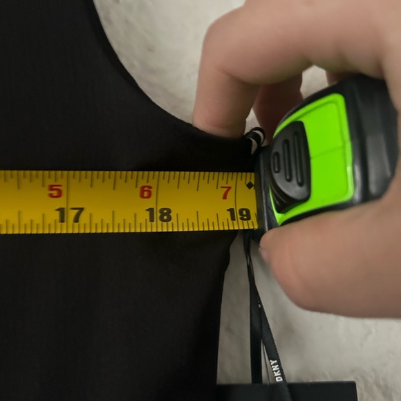 NWT DKNY Women's Twist-Front Cascade Ruffle Column Gown Formal Event Classic Sz6 - Picture 12 of 16